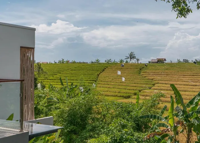 Luna : Brand New 4br With 180° Rice Field Views * Canggu (Bali)