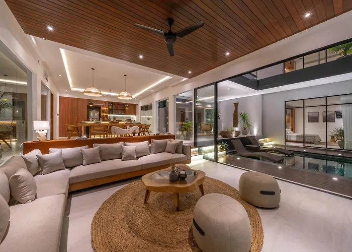 Luna : Brand New 4br With 180° Rice Field Views Villa Canggu (Bali)