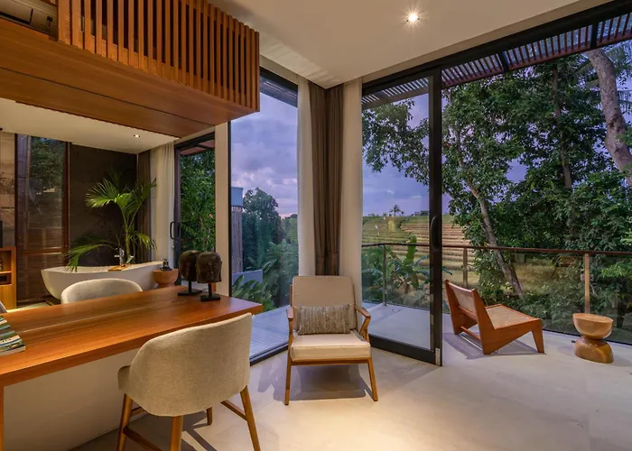 Luna : Brand New 4br With 180° Rice Field Views Villa *