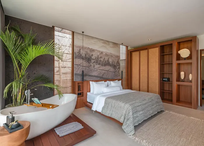 Luna : Brand New 4br With 180° Rice Field Views Villa Canggu (Bali)