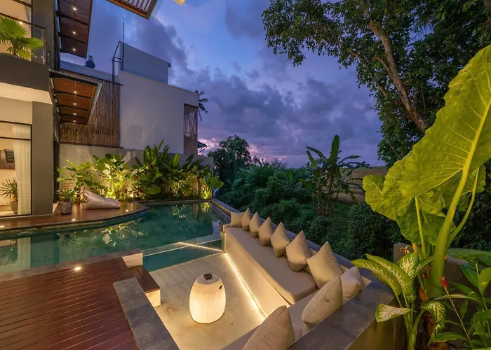 Luna : Brand New 4br With 180° Rice Field Views * Canggu (Bali)