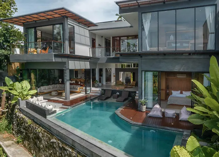 Luna : Brand New 4br With 180° Rice Field Views Villa